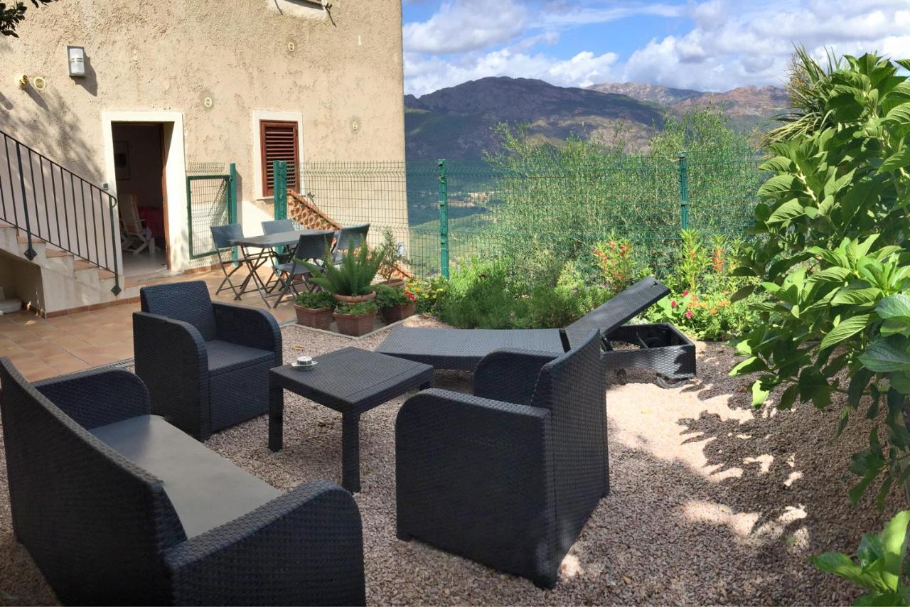 Casa Nepita Sur Vue Grandiose Apartman Santa-Lucia-di-Tallano Kültér fotó