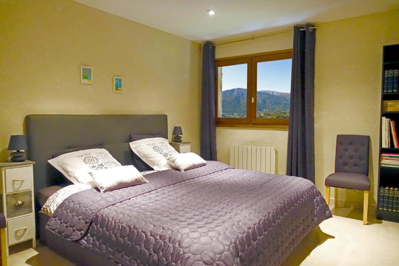 Casa Nepita Sur Vue Grandiose Apartman Santa-Lucia-di-Tallano Kültér fotó